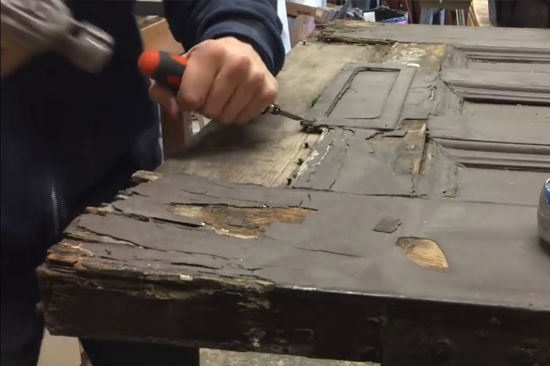 Canyon Lake-wooden-door-repair